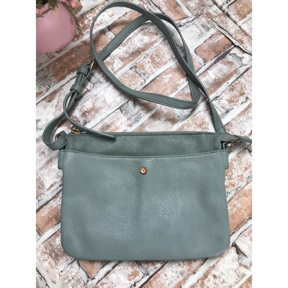 LC Lauren Conrad Small Candide Crossbody Shoulder Bag Women’s Purse Olive Green